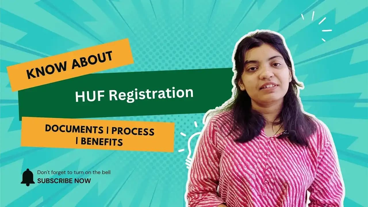 Hindu Undivided Family Registration