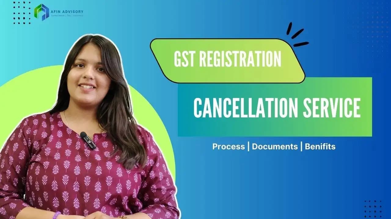 GST Registration Cancellation Service