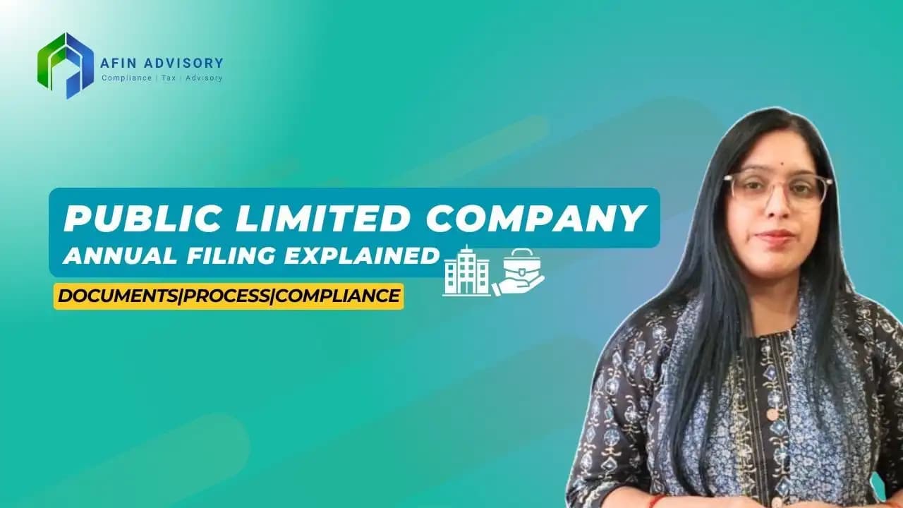 Annual Filing for Public Limited Company