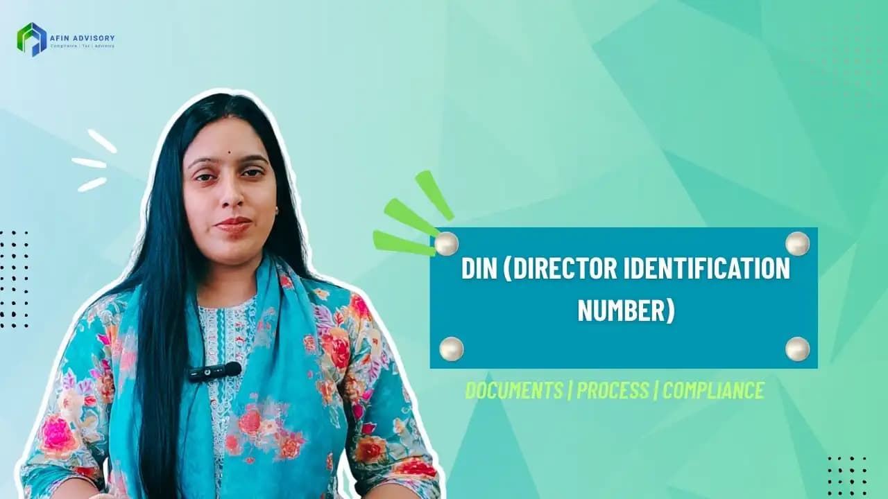 DIN (Director Identification Number)